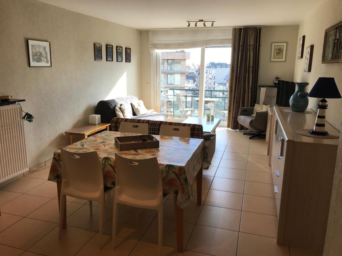 Appt Pablo Met Prive-Garage, Vlakbij Zee, In Koksijde-Bad Lejlighed Eksteriør billede